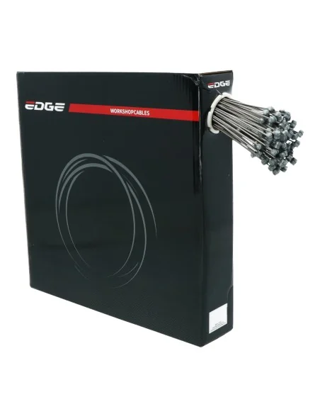 Rem binnenkabel Edge 2250mm RVS1,5mm 1x19 draad RVS - 6 x 7 T-nippel (100 stuks)