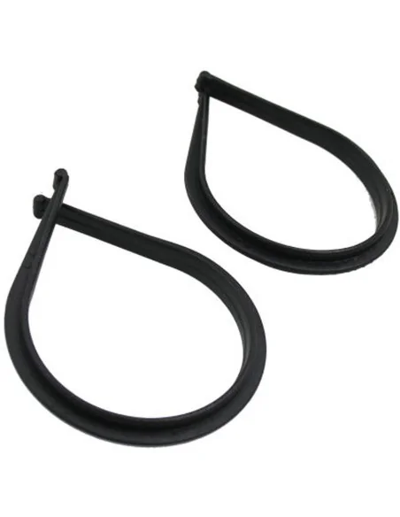 Broekklemset Cyclus kunststof zwart (2 stuks)