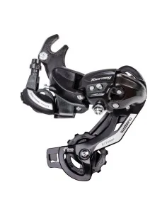 Achterderailleur 6/7-speed Shimano Tourney TY500 met haak (B-Type) - zwart