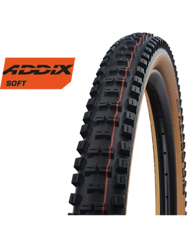 Vouwband Schwalbe Big Betty Super Gravity 29 x 2.40" / 62-622 mm - zwart/bruin