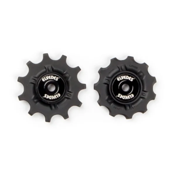 Derailleurwieltjes 2 x 11 tands Elvedes met RVS afgedichte lagers