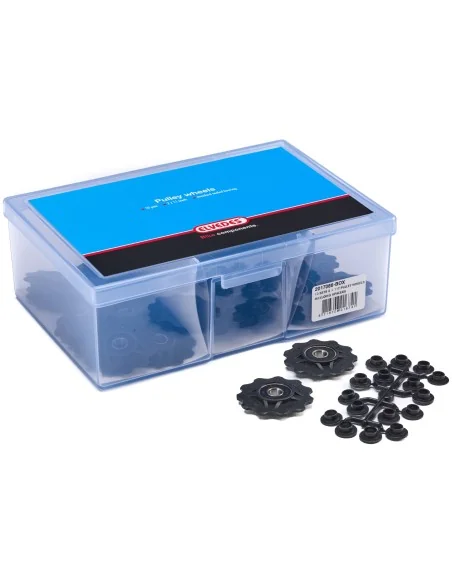 Derailleurwieltjes Elvedes 2x11 tands met standaard afgedichte lagers (10 sets)