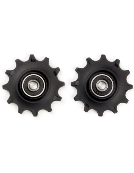 Derailleurwieltjes 2 x 12 tands Elvedes met standaard afgedichte lagers