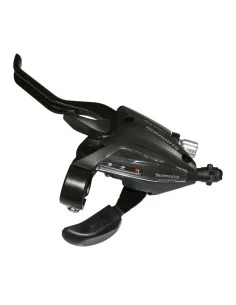 Versteller (links) met remhendel 3 speed Shimano ST-EF500-4  - 4 vingers - zwart