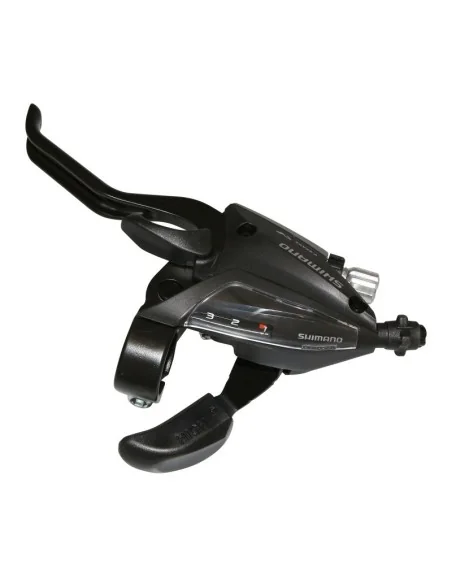 Versteller (links) met remhendel 3 speed Shimano ST-EF500-4 - 4 vingers - zwart