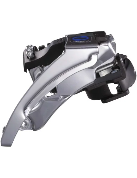 Voorderailleur 3 x 7/8-speed Shimano Altus M310 top swing / dual pull 40T - Zwart/Zilver