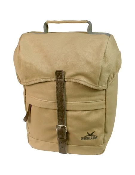 Enkele fietstas Greenlands Canvas Travel 20 liter 30 x 37 x 17 cm - camel