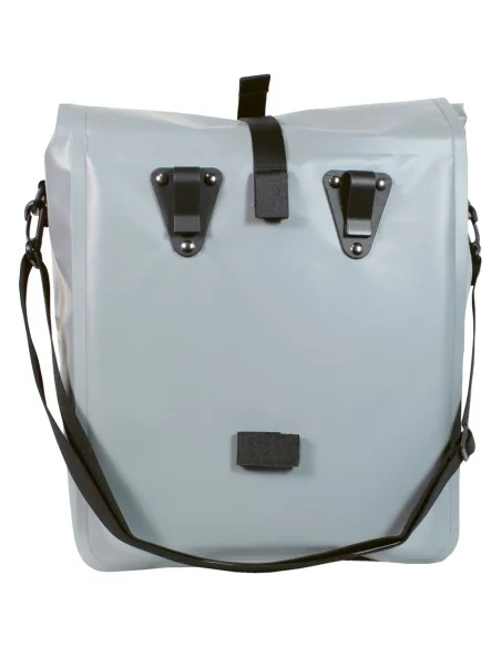 Enkele fietstas Greenlands Urban Style waterproof 1 -18 liter 27 x 49 x 14 cm - licht grijs