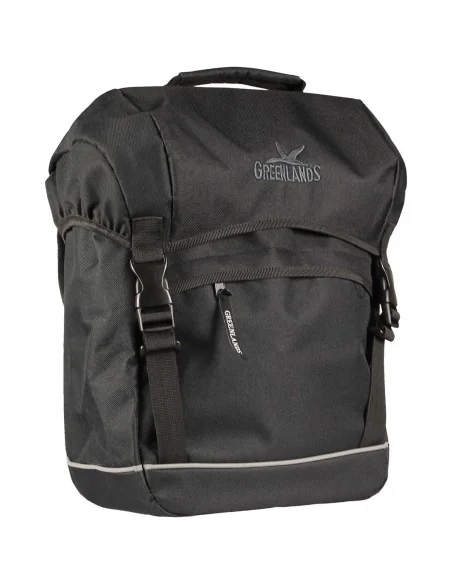 Enkele fietstas Greenlands Travel 25 liter 32 x 42 x 19 cm - zwart