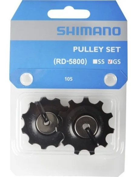 Derailleurwielset 11 speed Shimano 105 RD-5800-GS (voor lange kooi)
