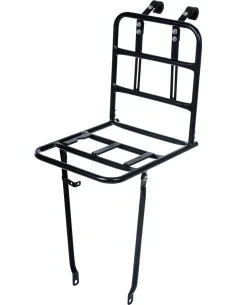 Voordrager Basil Front Carrier L 40 x 28 x 96 cm - glanzend zwart 2