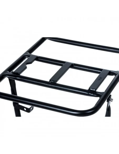 Voordrager Basil Front Carrier L 40 x 28 x 96 cm - glanzend zwart