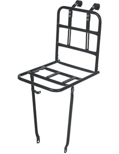 Voordrager Basil Front Carrier L 40 x 28 x 96 cm - mat zwart 2