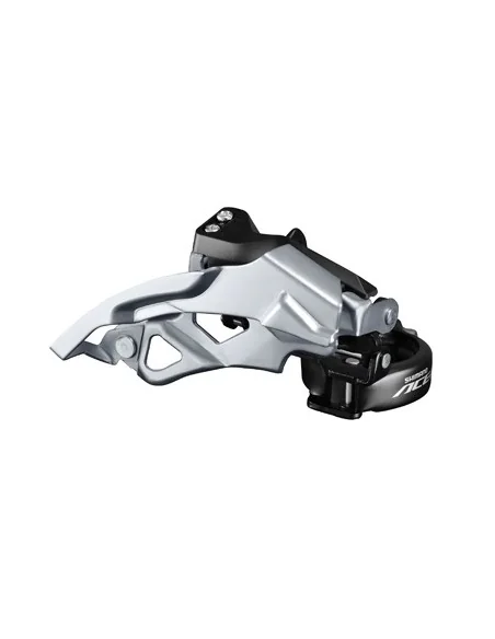 Voorderailleur 3 x 9-speed Shimano Acera T3000 top swing / dual pull 48T - Zwart/Zilver