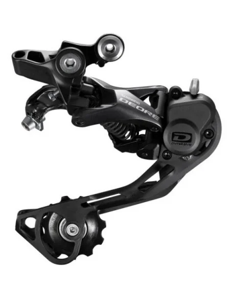 Achterderailleur 10-speed Shimano Deore RD-M6000 SGS Direct Mount Shadow+ - zwart