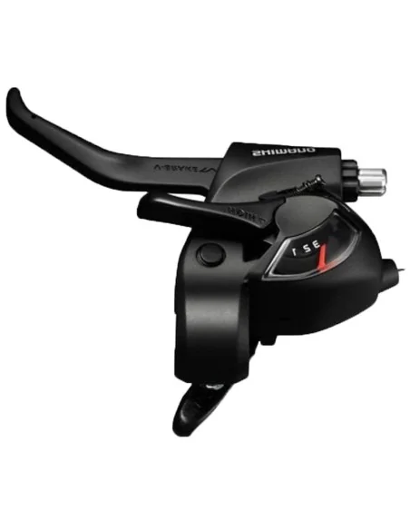 Versteller (links) met remhendel 3 speed Shimano Tourney ST-TX800 - 2-vingers - zwart