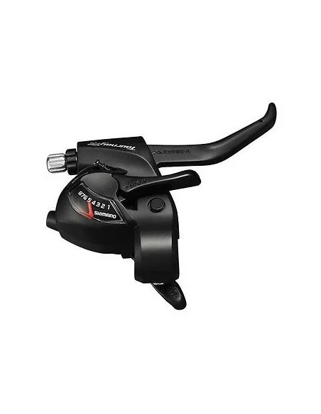 Versteller (rechts) met remhendel 8 speed Shimano Tourney ST-TX800 - 2 vingers - zwart