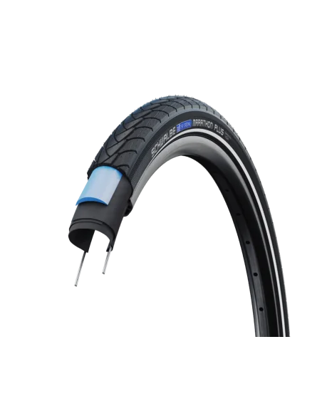 Buitenband Schwalbe Marathon Plus SmartGuard 28 x 1.40" / 37-622 mm - zwart met reflectie