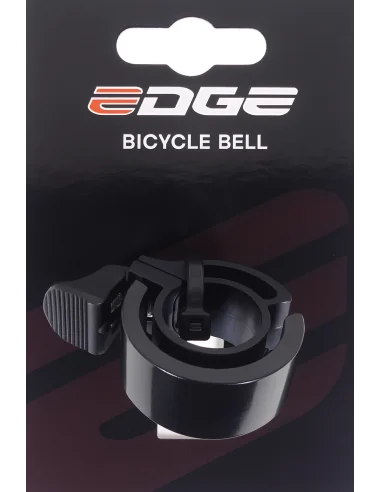 Fietsbel Edge AeroRing - zwart