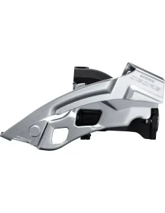 Voorderailleur 3 x 10-speed Shimano Deore FC-T6000 top swing - lage klem 66-69° - 44-48T - Zwart/Zilver