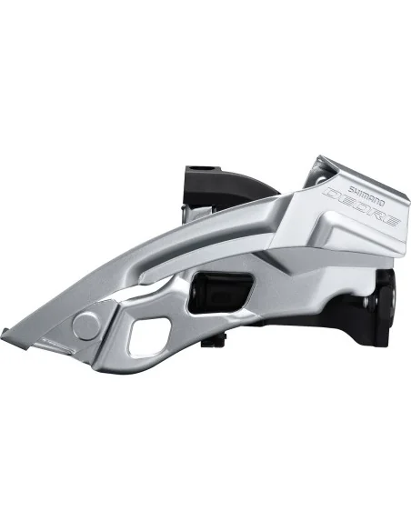 Voorderailleur 3 x 10-speed Shimano Deore FC-T6000 top swing - lage klem 66-69° - 44-48T - Zwart/Zilver