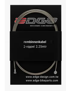 Rem binnenkabel Edge 2250 mm met 2 nippels