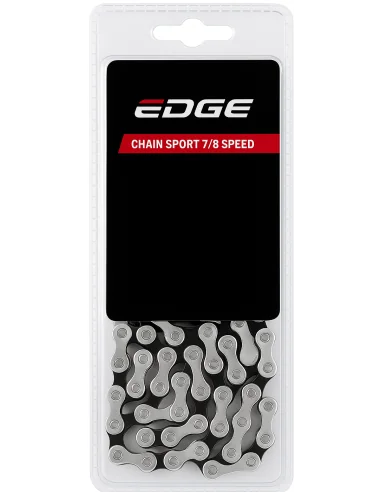 Fietsketting 7/8 speed Edge Sporty - zilver