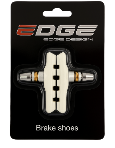 Remblokset Edge V-brake 72mm - wit