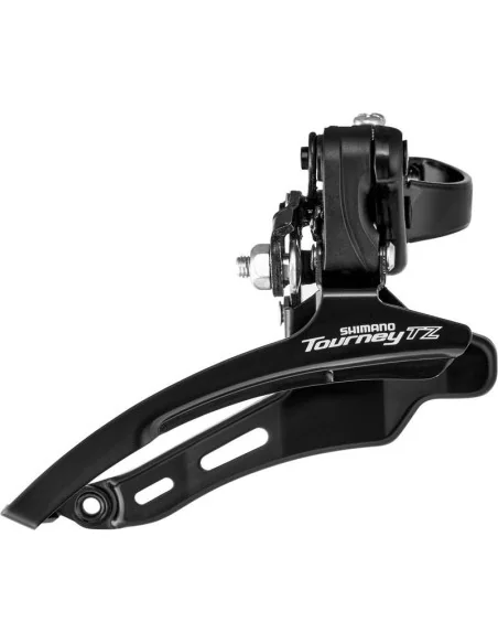 Voorderailleur 6/7-speed Shimano Tourney TZ FD-TZ510 - down swing - lage klem ø31,8 mm - 48T - Zwart/Zilver