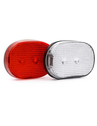 Verlichtingset Edge City - 3 Led - voor + achter - inclusief batterijen