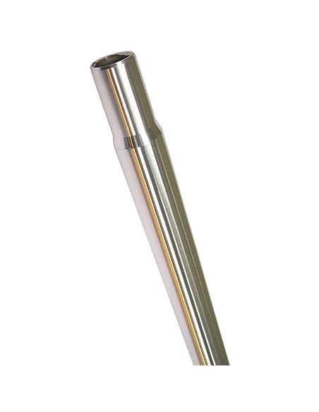 Zadelpen kaars Edge ø25,4 mm / 300 mm aluminium - zilver