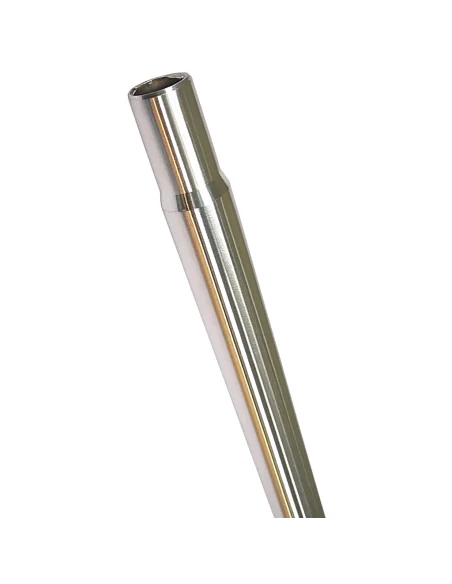 Zadelpen kaars Edge ø25,4 mm / 300 mm aluminium - zilver