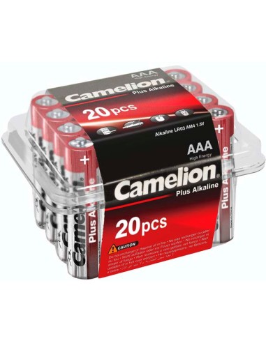 Batterij Camelion R03/AAA Alkaline (box a 24 stuks)