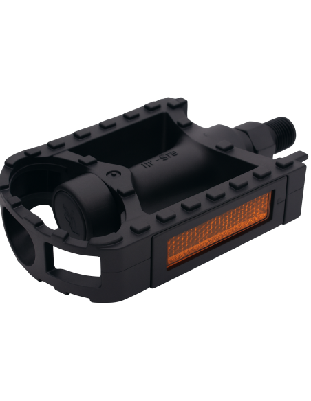 Pedaalset MTB Edge Eco kunststof - zwart