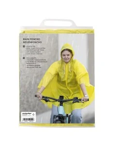 Regenponcho groot volwassen - geel 2