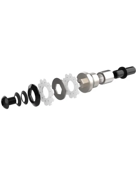 Achterderailleur "down-hill" 7-speed Box Components One met korte kooi - zwart