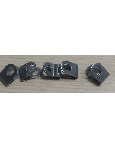 RVS bevestigingsclip voor Eurofender spatbordstang - 5 stuks