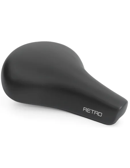 Fietszadel Edge City Retro - zwart (werkplaatsverpakking)