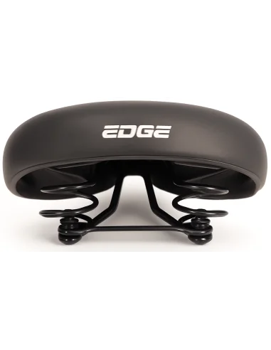 Fietszadel Edge City Retro - zwart (werkplaatsverpakking)