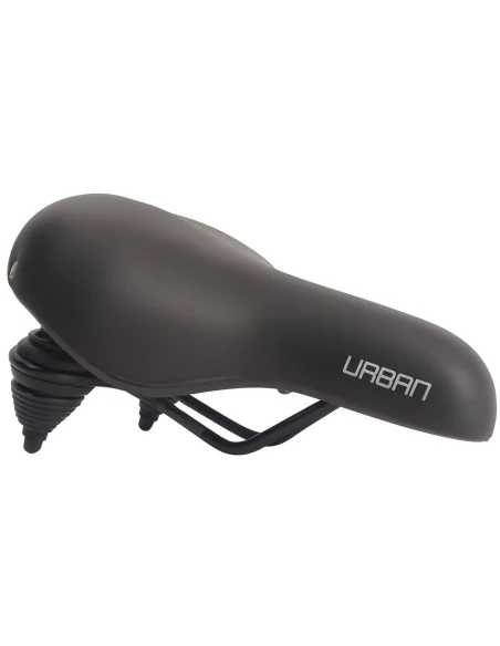 Fietszadel Edge Urban - zwart (werkplaatsverpakking)