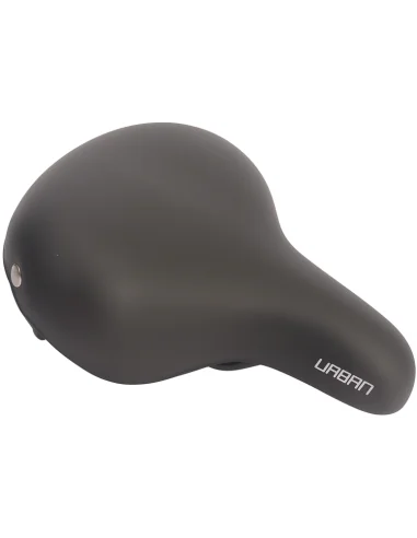 Fietszadel Edge Urban - zwart (werkplaatsverpakking)