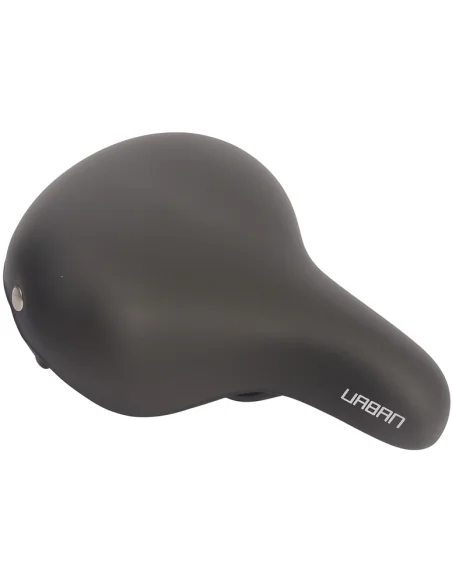 Fietszadel Edge Urban - zwart (werkplaatsverpakking)