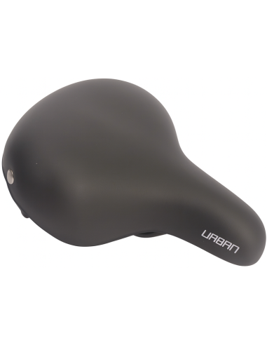 Fietszadel Edge Urban - zwart