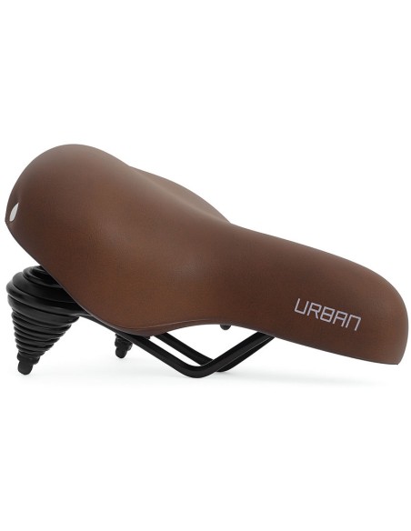 Fietszadel Edge Urban - mat donkerbruin (op kaart)