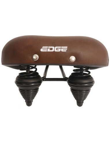 Fietszadel Edge Urban - mat donkerbruin (op kaart)