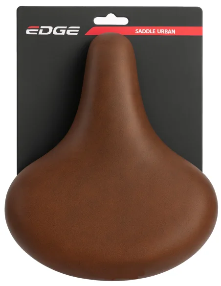 Fietszadel Edge Urban - mat donkerbruin (op kaart)