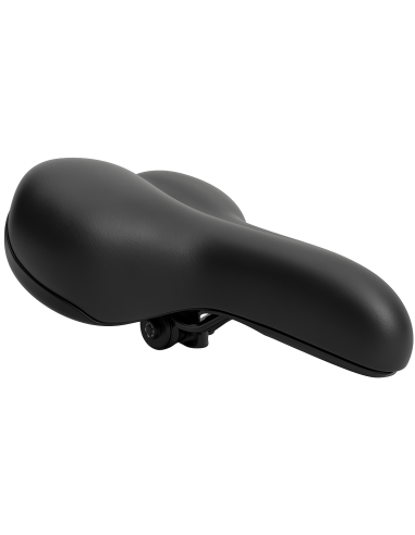 Fietszadel Edge Urban City - zwart (werkplaatsverpakking)