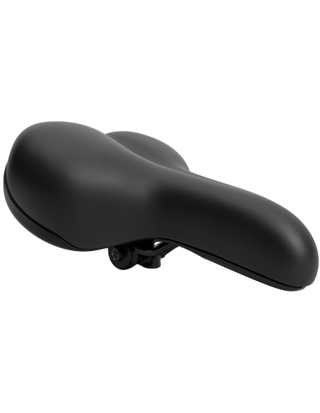 Fietszadel Edge Urban City - zwart (werkplaatsverpakking)