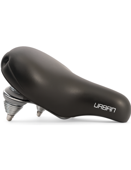 Fietszadel Edge Urban XL - zwart (op kaart)