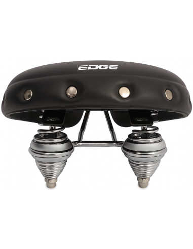 Fietszadel Edge Urban XL - zwart (op kaart)